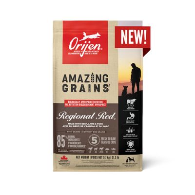 Orijen Dog Amazing Grains  Regional Red 1.8kg