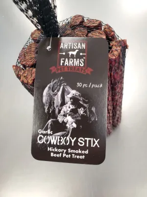 Artisan Farms Beef Cowboy Sticks 30pc