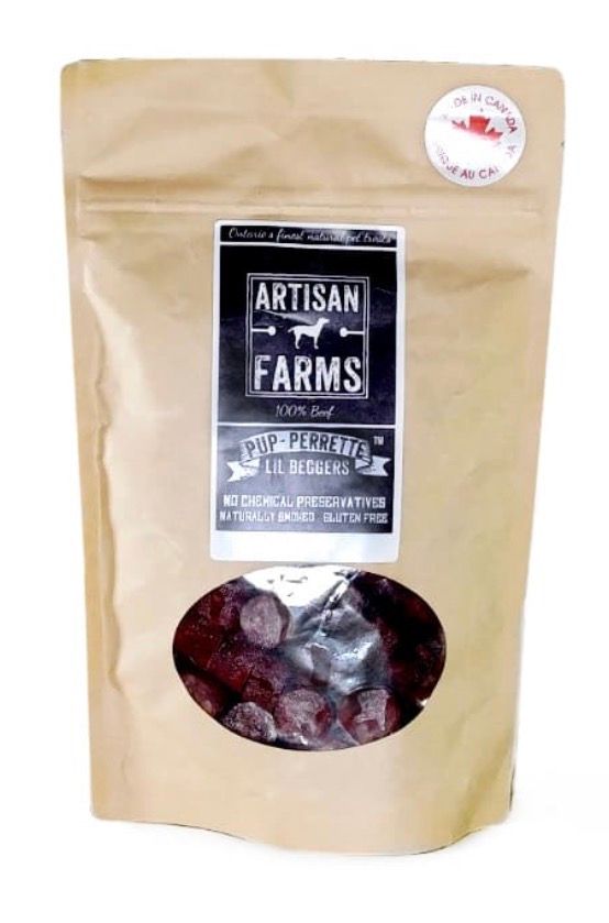 Artisan Farms Brown Bag PUP-Perrettes Bites 130g/bag