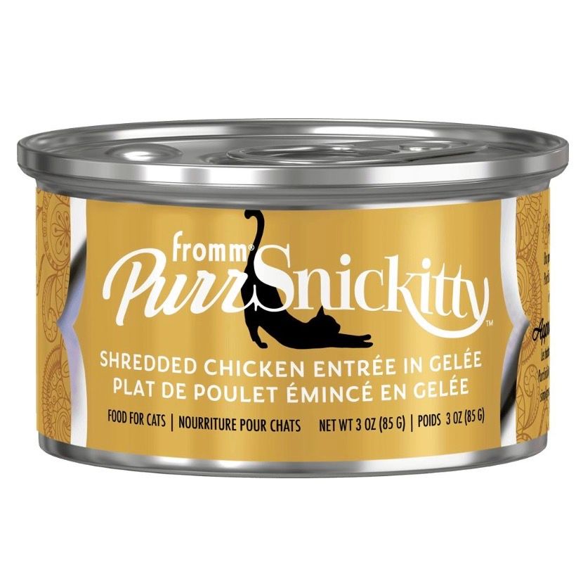 Fromm Cat PurrSnickitty Shredded Chicken in Gelee 3oz