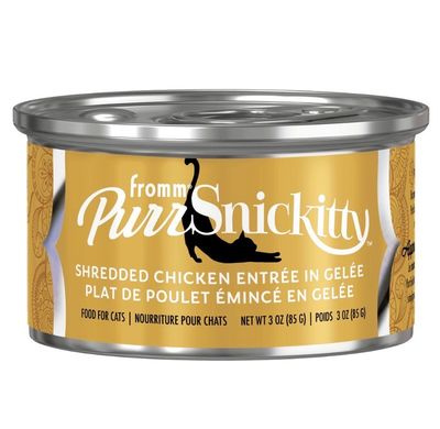 Fromm Cat PurrSnickitty Shredded Chicken in Gelee 3oz