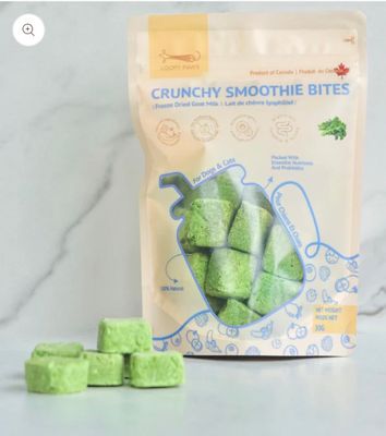 Loopy Paws Crunchy Smoothie Bites-Kale 30g