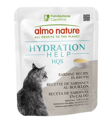 Almo Nature HQS  Hydration Help Sardine In Broth Adlut 50g
