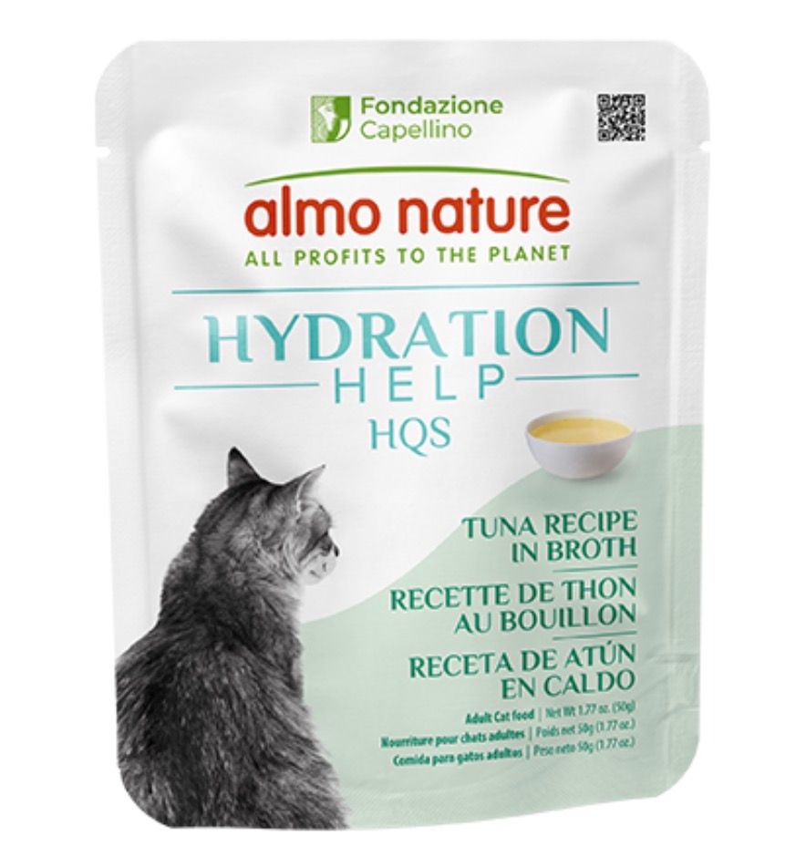 Almo Nature HQS  Hydration Help Tuna In Broth Adlut 50g