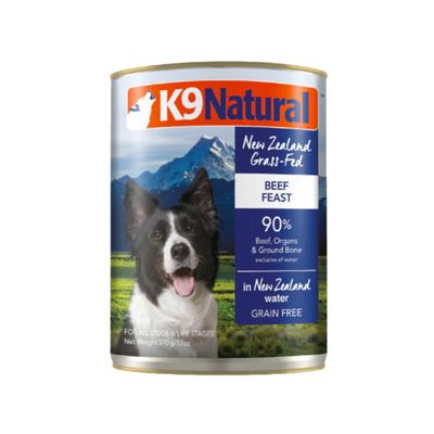 K9 Natural Beef Feast Wet Dog Food 13oz