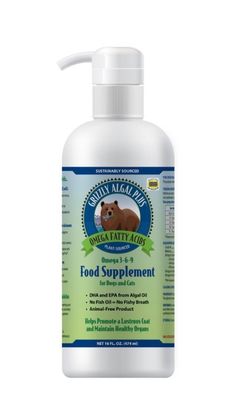 Grizzly Omega 3 Algal Plus 16oz(474ml)