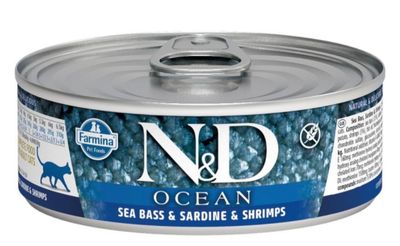 Farmina Rawcan Cat Ocean Sea Bass Sardine &amp; Shrimp Cat 2.5oz