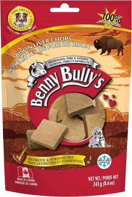 Benny Bully's Bison Liver Chops 243g