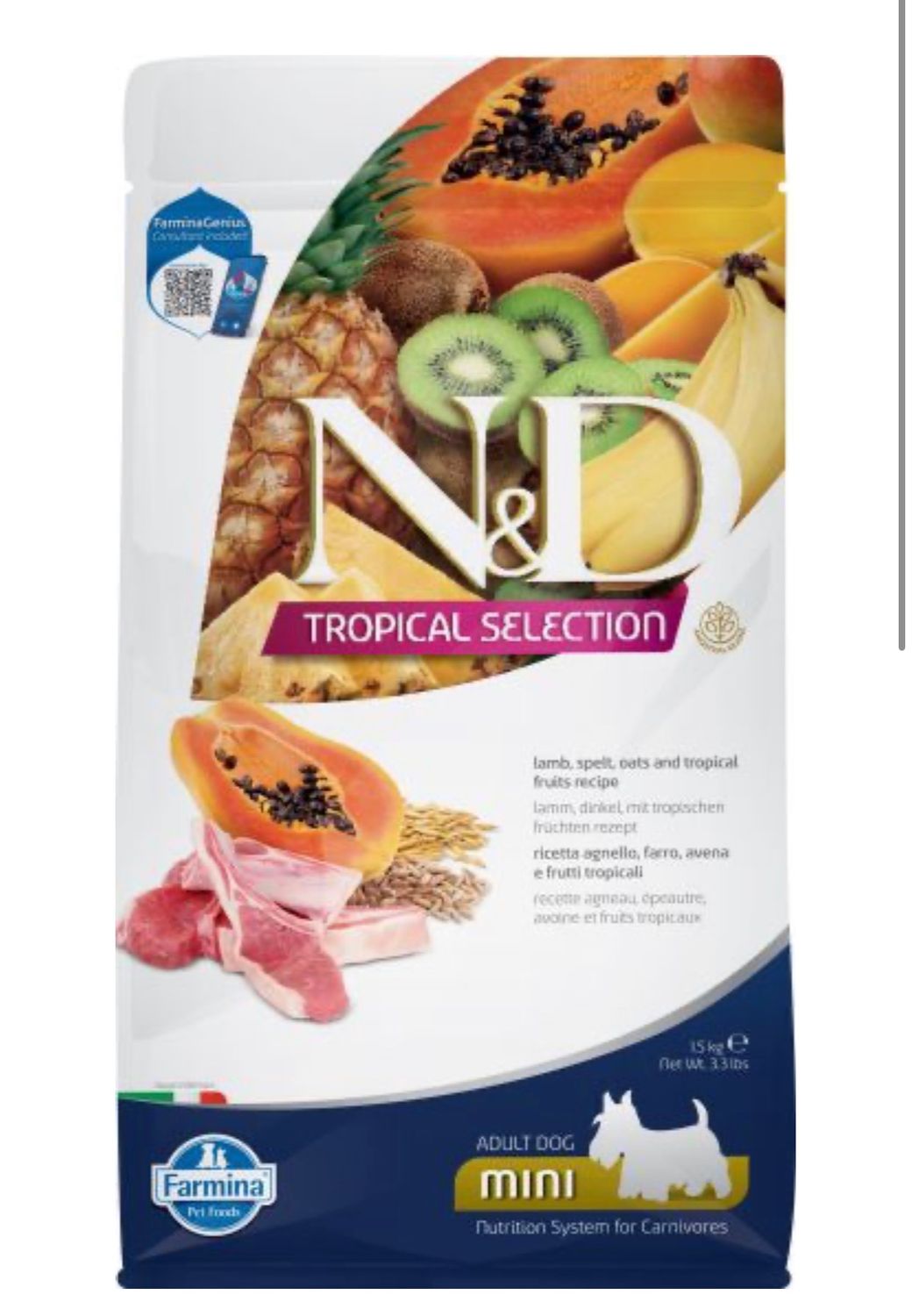 Farmina Tropical Selection Lamb Adult Mini Dog 5kg