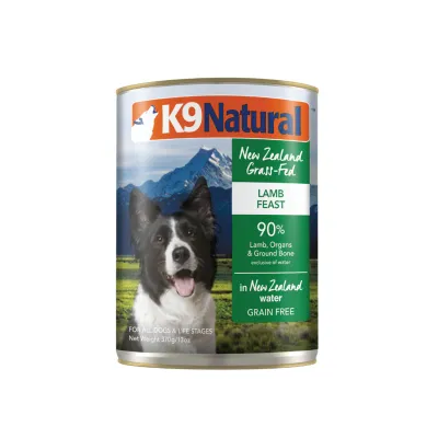 K9 Natural Lamb Feast Wet Dog Food 13oz
