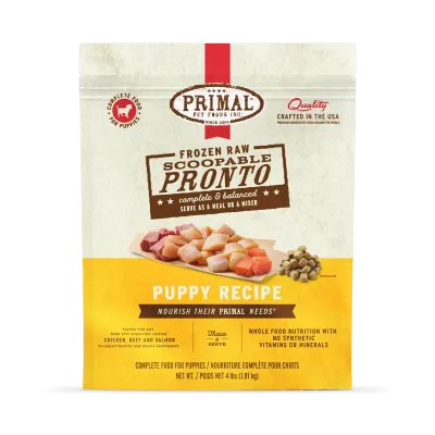 Primal Frozen Pronto Puppy Formula Dog 4lb