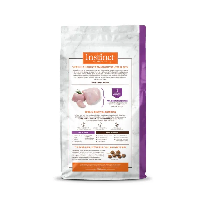 Instinct Limited Ingredient Diet GF W/Real Rabbit Cat 4.5lb