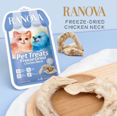 RaNova Cat Freeze Dried Chicken Neck 48g