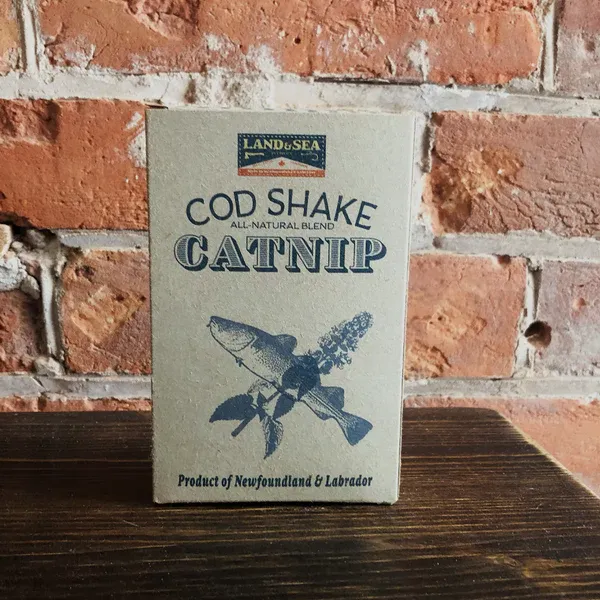 Land &amp; Sea Catnip Meal Topper W/Cod Shake Cat 25g