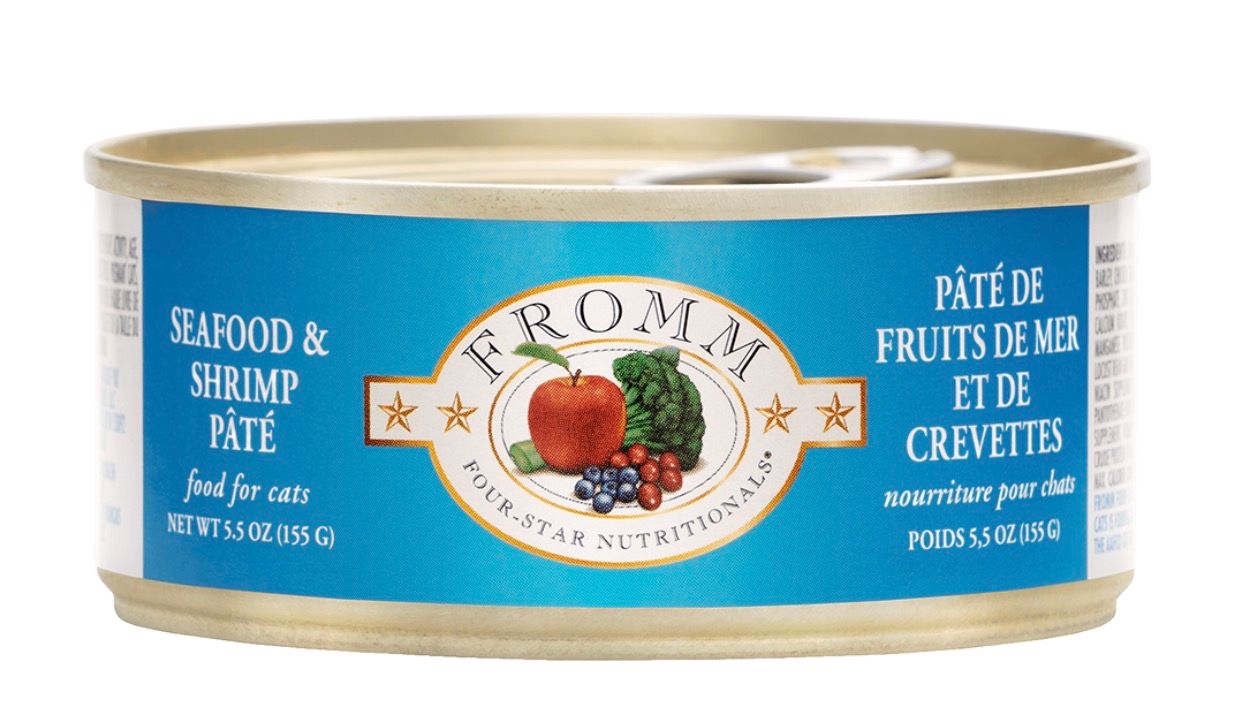 Fromm Cat 4star Seafood &amp; Shrimp Pate 5.5oz