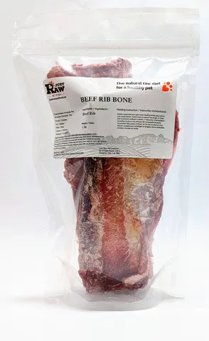 Just Raw Beef Rib Bone (Large)