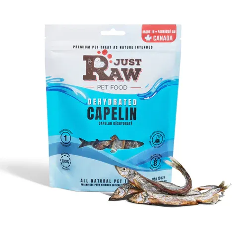 Just Raw Dehydrated Capelin 85g