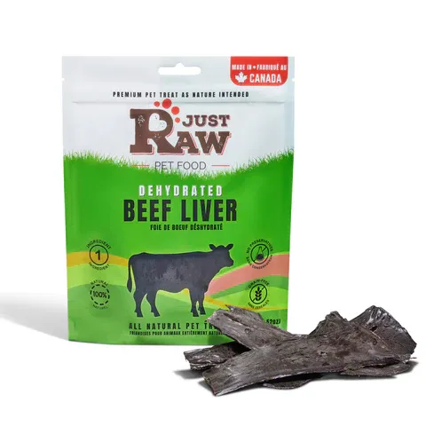 Just Raw Dehydrated Beef Liver 100g