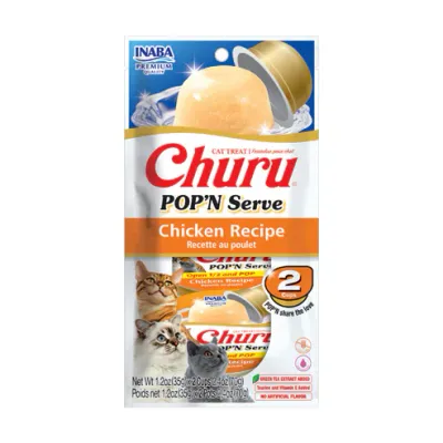 Inaba Cat Churu POP'N Serve(Chicken) 70g(2.4oz)