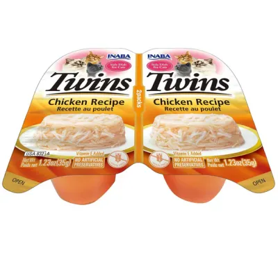 Inaba Cat Twin Cups Chicken 1.23oz(2 Pack)