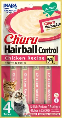 Inaba Cat Churu Indoor Care Chicken Recipe 2oz.