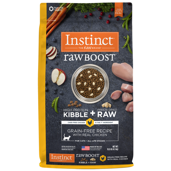 Instinct Raw Boost GF W/Real Chicken Cat 10lb