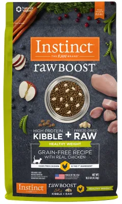 Instinct Raw Boost GF W/Real Chicken Healthy Weight Cat 4.5lb