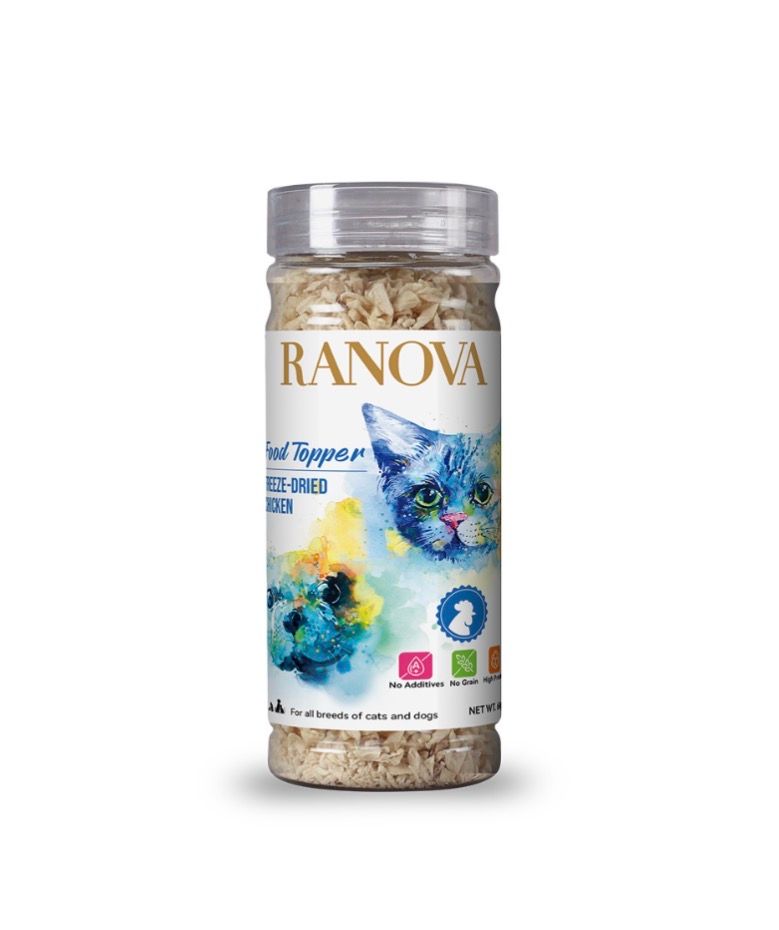 RaNova Freeze-Dried Food Topper-Chicken Powder 60g(for Cats &amp; Dogs)