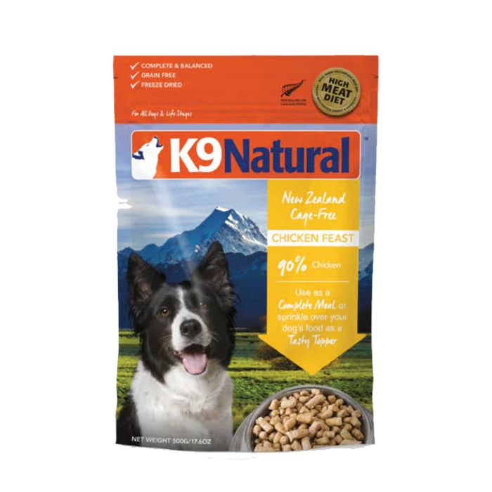 K9 Natural Dog FD Chicken Feast 500G