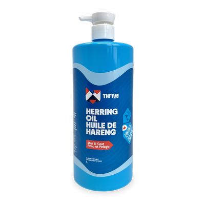 BCR Thrive Herring Oil (Skin &amp; Coat) For Dog &amp; Cat 1000ml