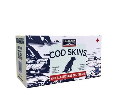 Land &amp; Sea Shake Supplement, Cod Skin, Soft Bone &amp; Meat Dog/Cat 25g