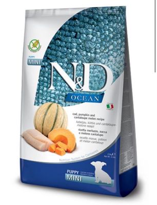 Farmina Ocean Cod Pumpkin &amp; Cantaloupe Puppy Mini Dog 2.5kg