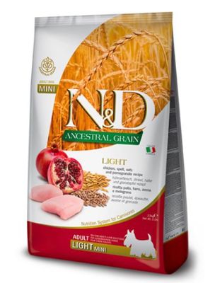 Farmina Dog Ancestral Chicken Pomegranate Light Mini 2.5KG