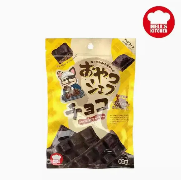 Hell's Kitchen Chocolate Flavour Baked Soft Chicken For Dogs  80g
