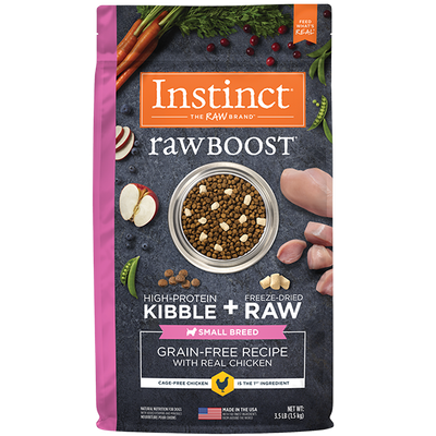 Instinct Raw Boost GF W/Real Chicken Small Breed Dog 3.5lb