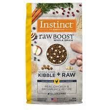 Instinct Raw Boost Whole Grain Real Chicken &amp; Brown Rice Dog 4.5lb