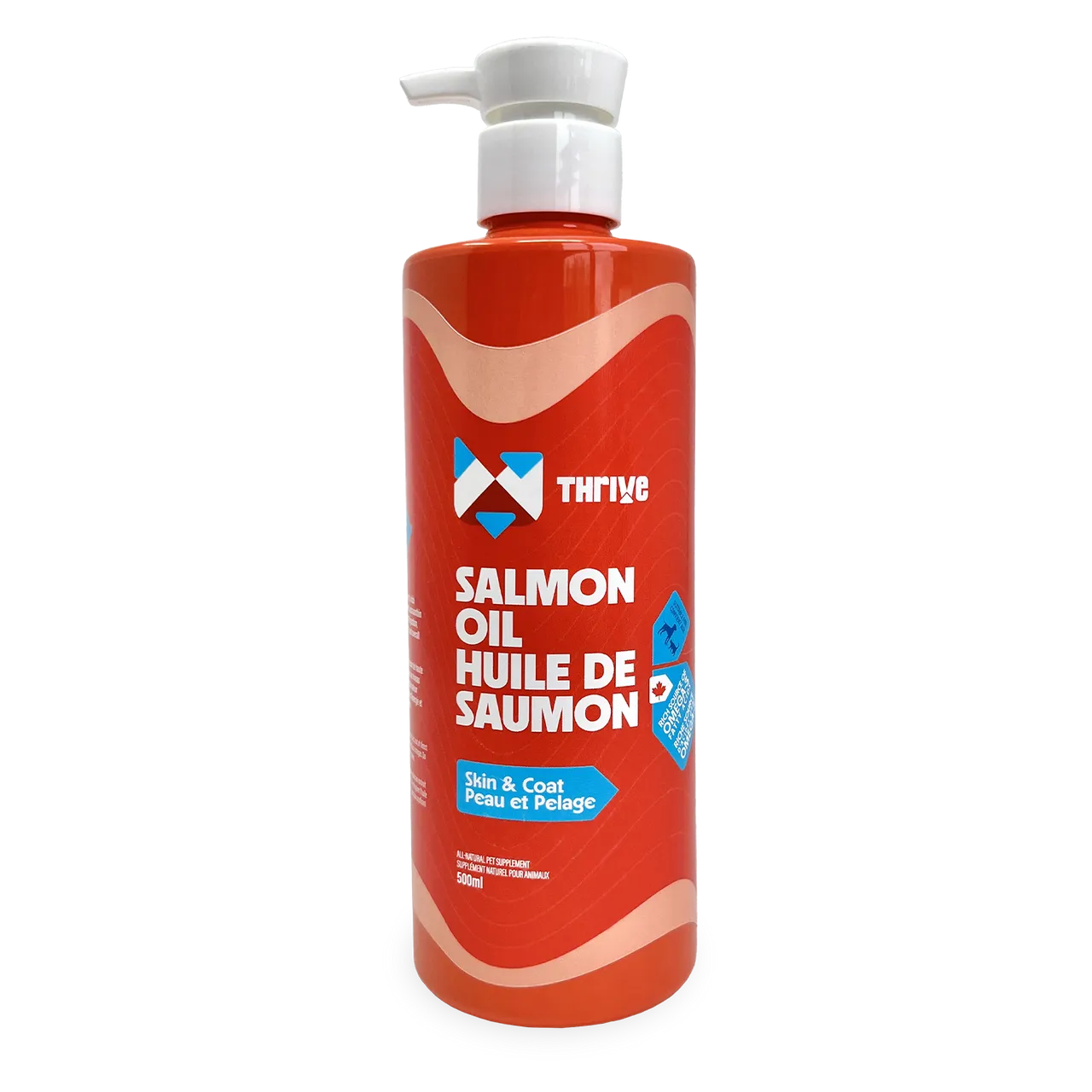 BCR Thrive Salmon Oil (Skin &amp; Coat) For Dog &amp; Cat 500ml