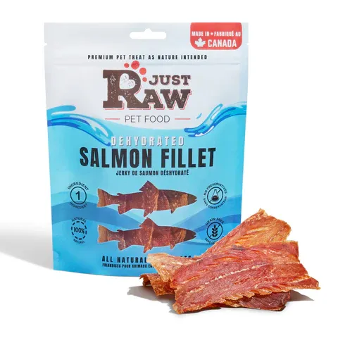 Just Raw Dehydrated Salmon Fillet 85g