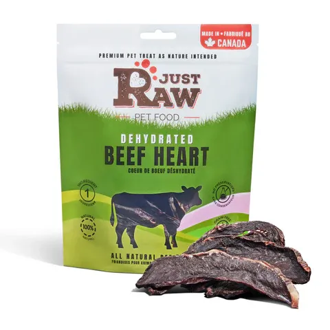 Just Raw Dehydrated Beef Heart 85g