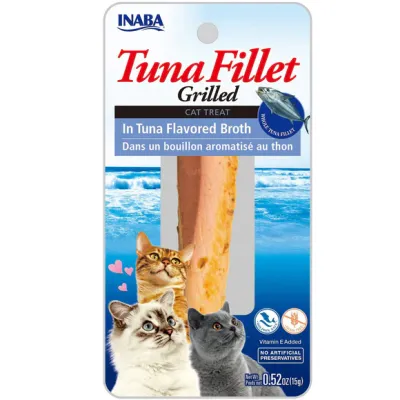 Inaba Cat Grilled Fillets(Tuna In Tuna Broth) 0.52oz
