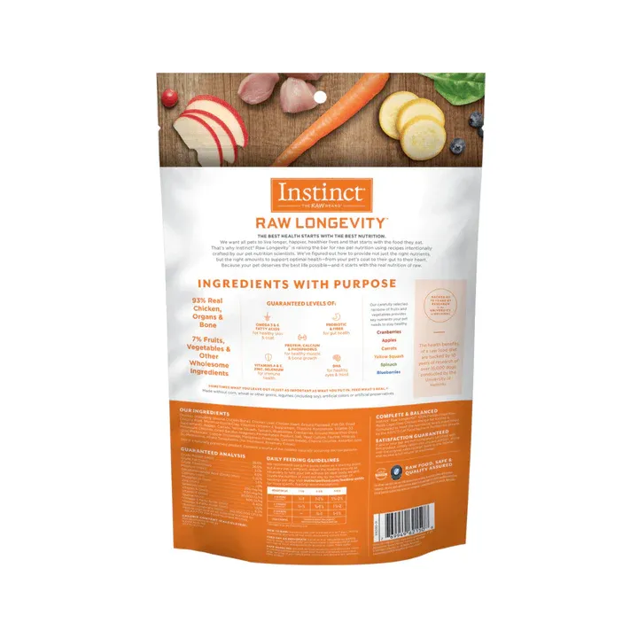 Instinct Longevity FD Raw Meals Kitten Chicken Cat 9.5oz