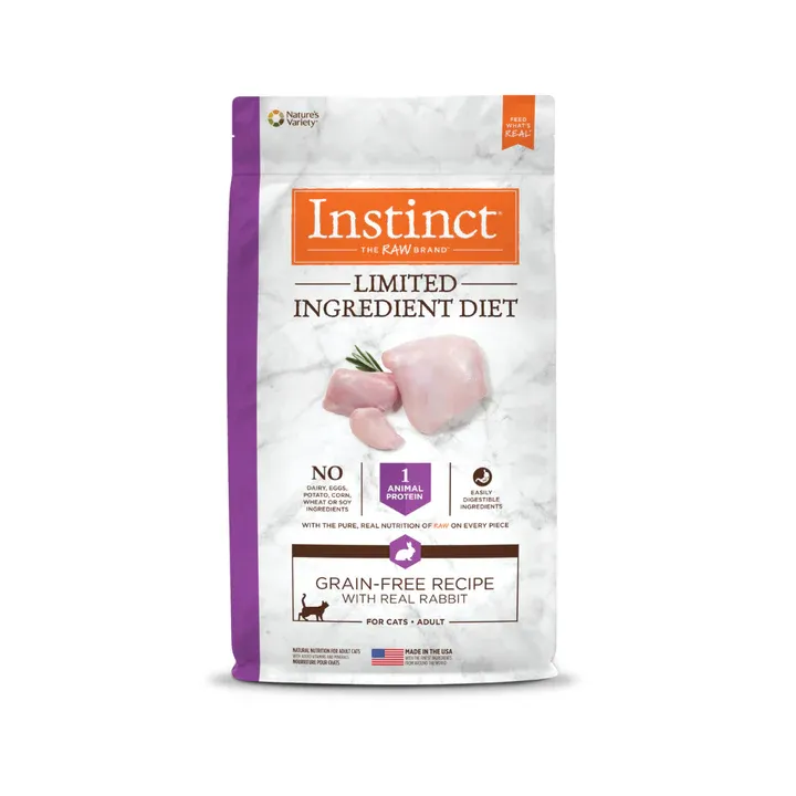 Instinct Limited Ingredient Diet GF W/Real Rabbit Cat 10lb