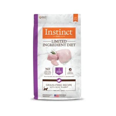 Instinct Limited Ingredient Diet GF W/Real Rabbit Cat 10lb