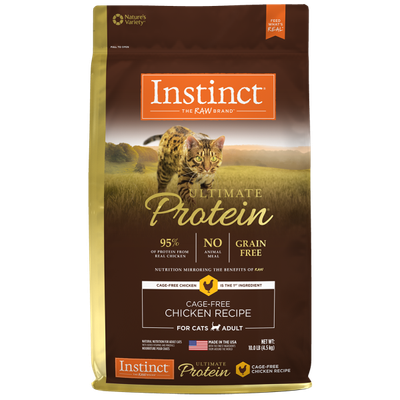 Instinct Ultimate Protein GF Cage Free Chicken Cat 10lb