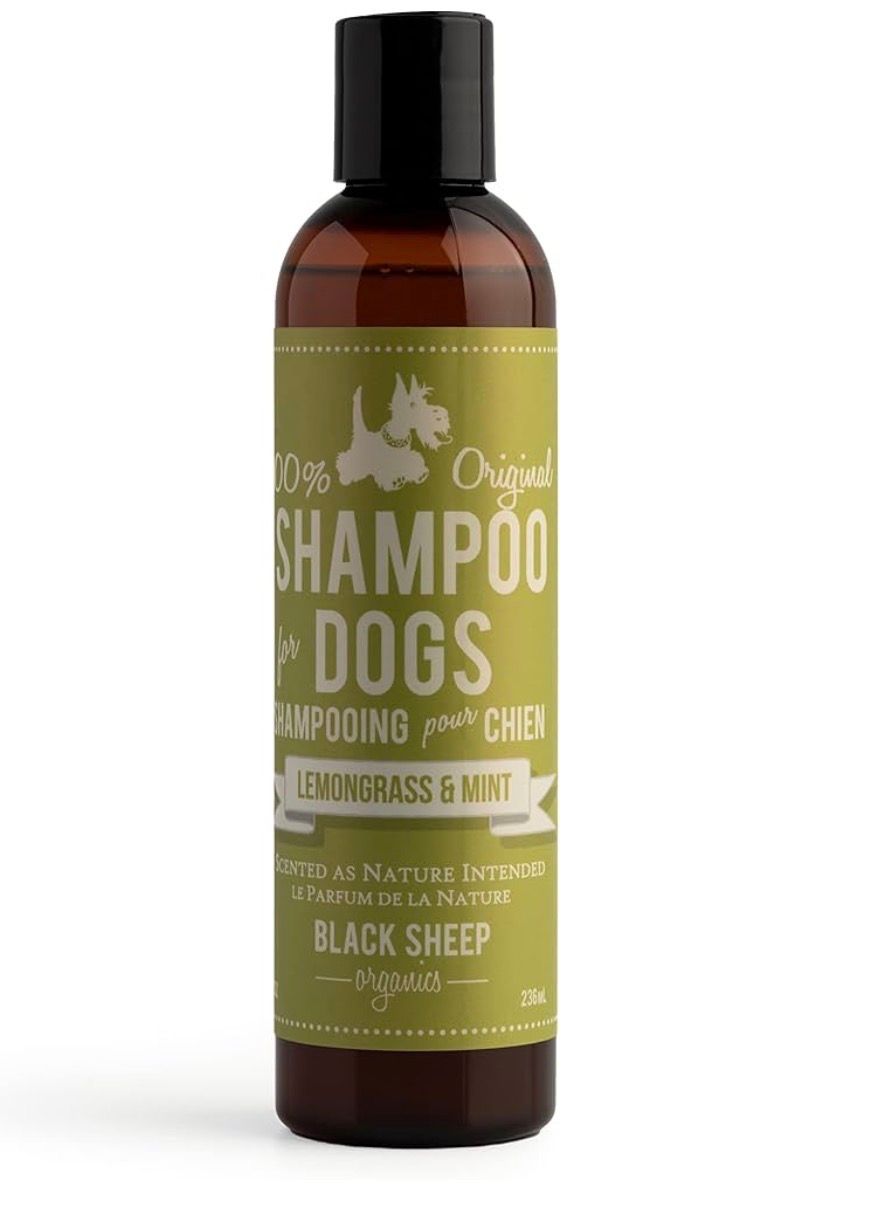 Black Sheep Organics Lemongrass &amp; Mint Organic Shampoo 8oz