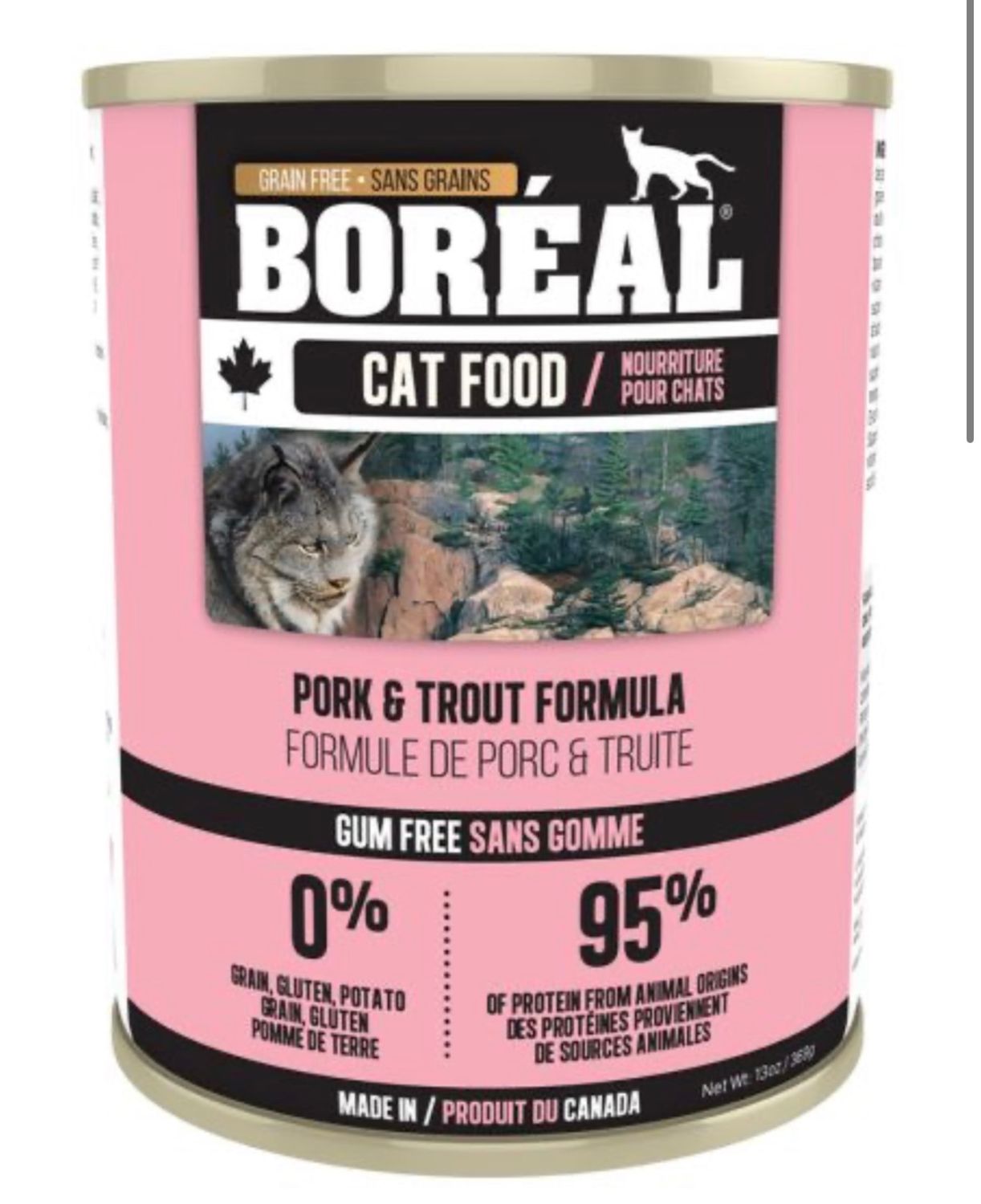 Boreal Pork &amp; Trout Cat 369g(13oz)