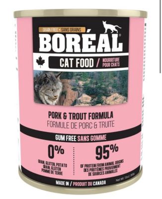 Boreal Pork &amp; Trout Cat 369g(13oz)