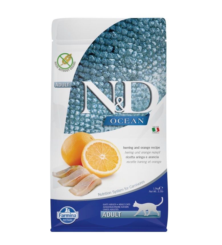 Farmina Ocean Herring Orange Cat 1.5kg(3.3lb)
