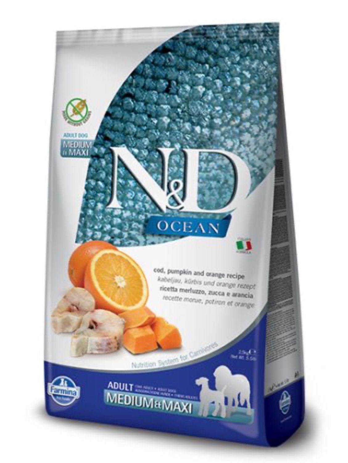 Farmina Dog Cod Orange Pumpkin 2.5KG