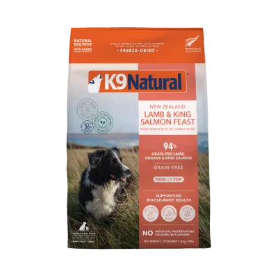 K9 Natural Dog FD Lamb &amp; King Salmon Feast 500G